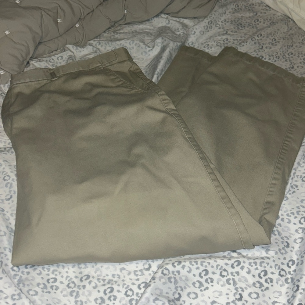 Puritan Flat Front Khaki Pants - 42x32